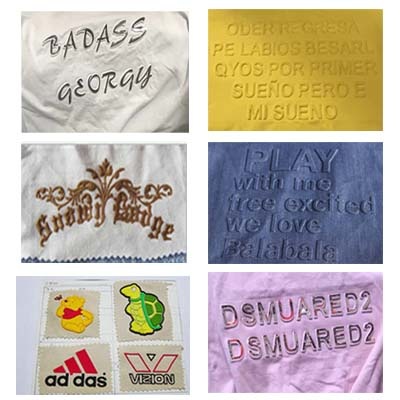 服裝皮革壓紋樣板